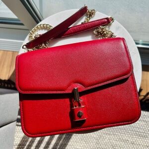Locket Large Flap Shoulder Bag